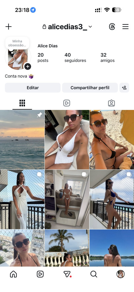Nova conta do Instagram para vcs amores 😌 
Sigam lá 😍😍 
https://www.instagram.com/alicedias3_?igsh=dmIzYTVvcW4wcXg%253D%26amp%3Butm_source=qr