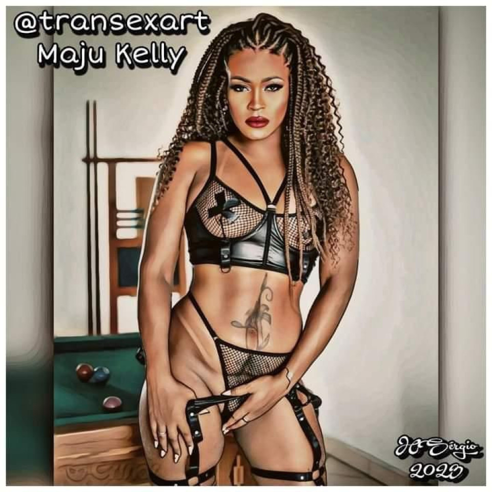 Toda arte, tem, a sua obra prima!   
Apaixonada nesse trabalho incrível ❤️.  
@transexart 
#apretadamaju